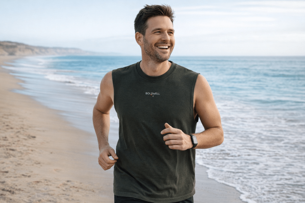 plastikfreies boldwill shirt für männer