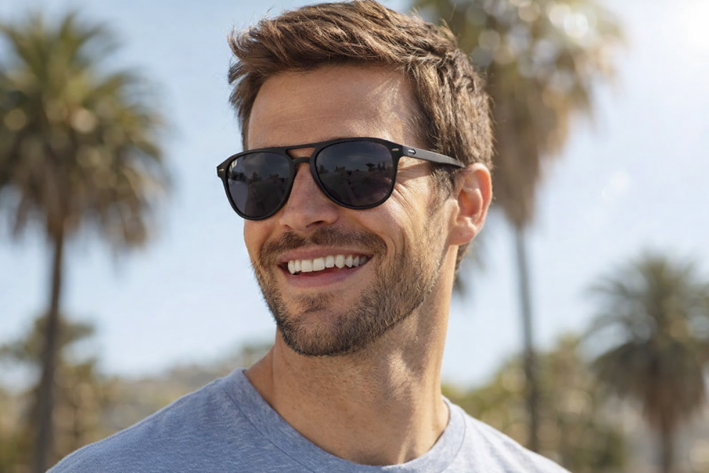 nachhaltige sonnenbrillen für männer von glorify