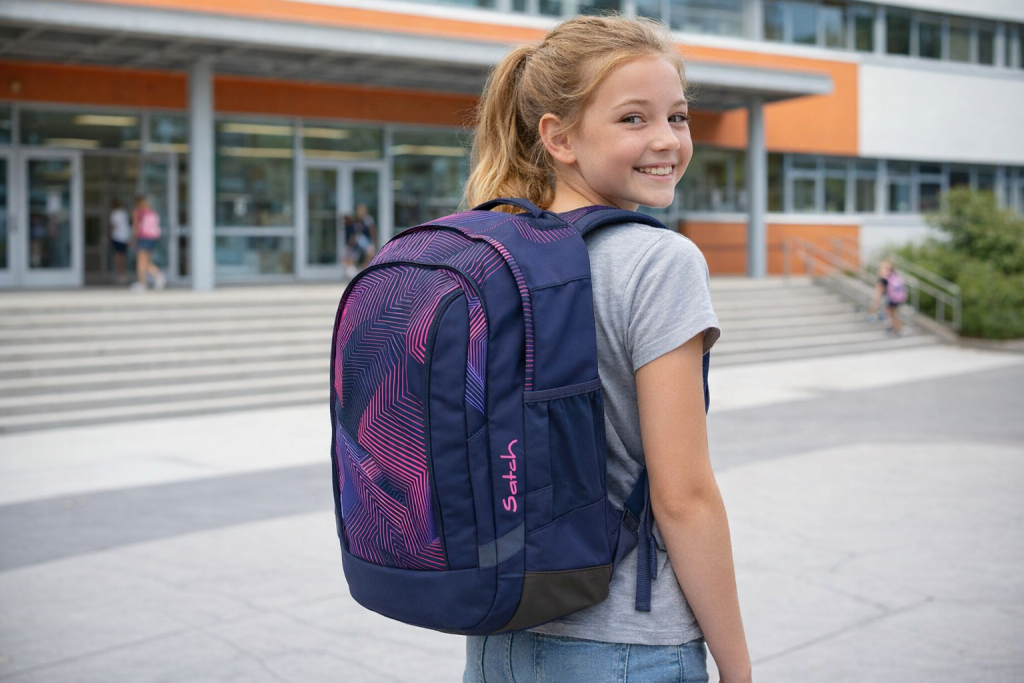 satch Schulrucksack Air für Mädchen