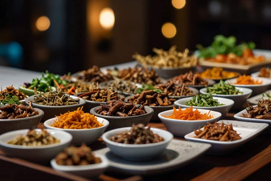 Insekten vs. Fleisch