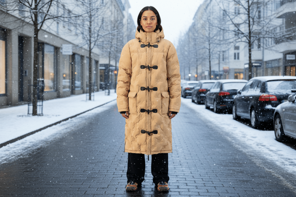 vegane winterjacke von maium