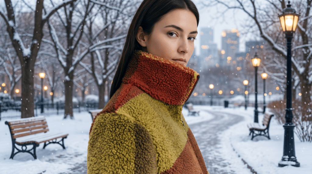 vegane winterjacke von Thinking Mu