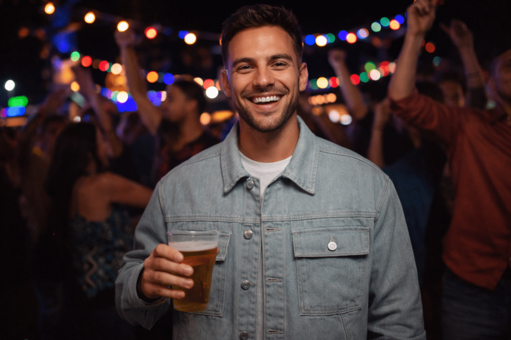 nachhaltige Jeansjacke f&uuml;r Herren von DAWN